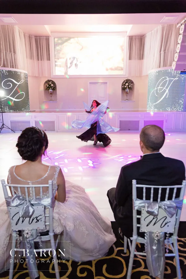 Wedding reception performance